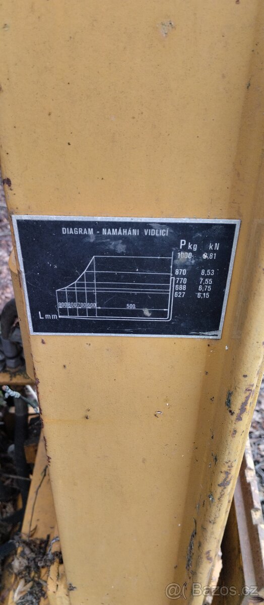 zdvíhací věž 6m,vidle - 2