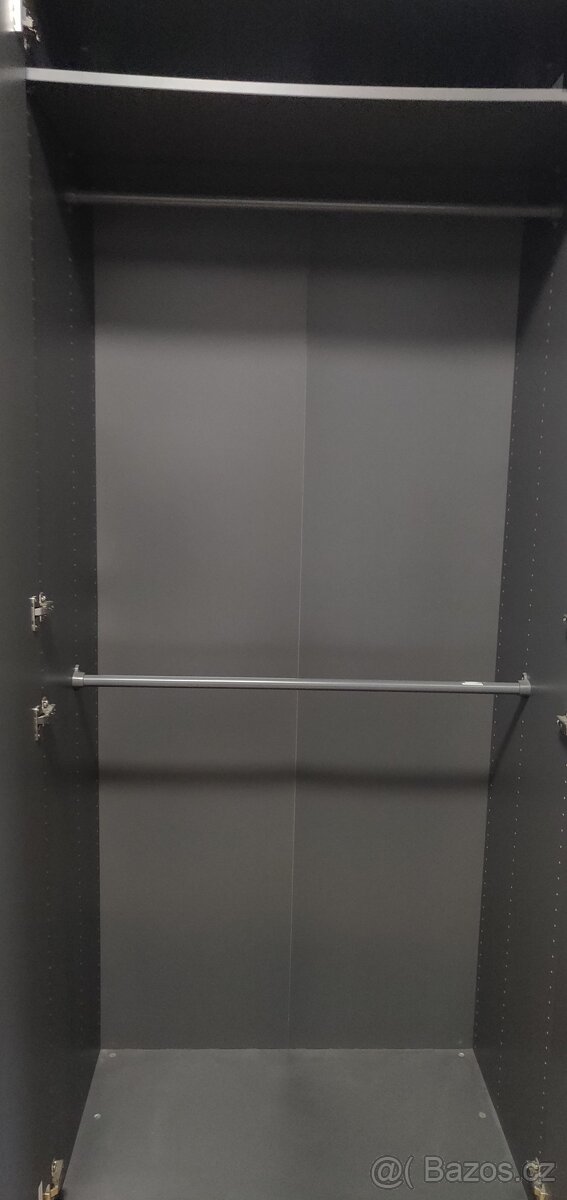 Skříň Pax Ikea, tmavé šedá barva - 2
