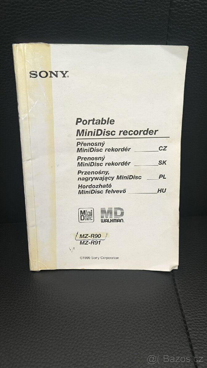 Sony MZ-R90 minidisc - 2