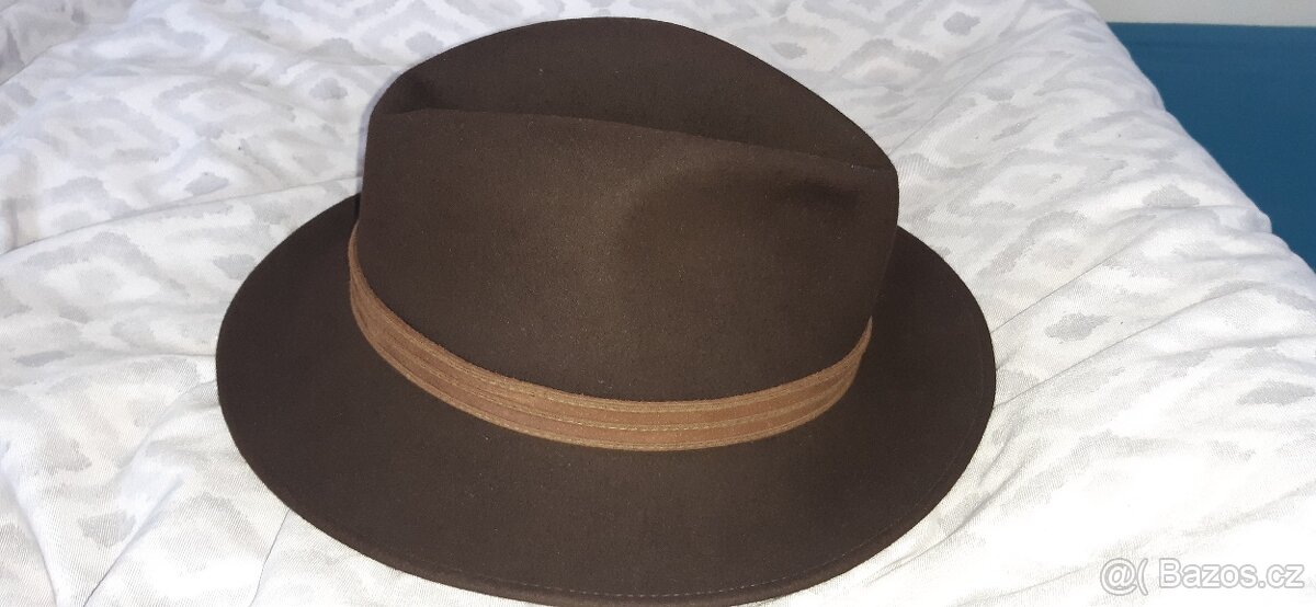 Klobouk Stetson Ruskin vel.57, hnedy - 2