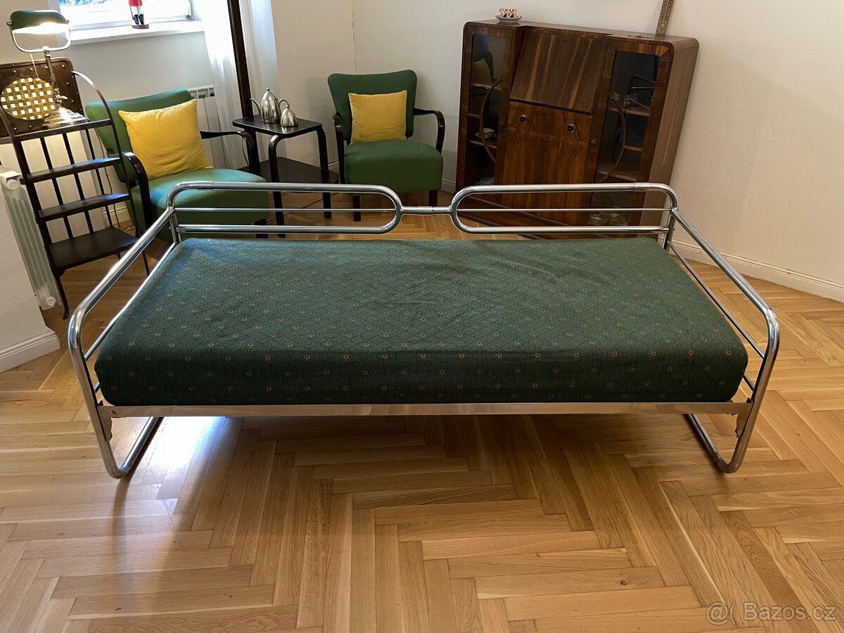 Chromovaný gauč Slezák - 2