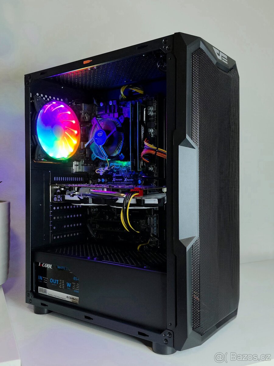 Herní PC, Intel i5-4590, RX 570, 16GB RAM, SSD - 2