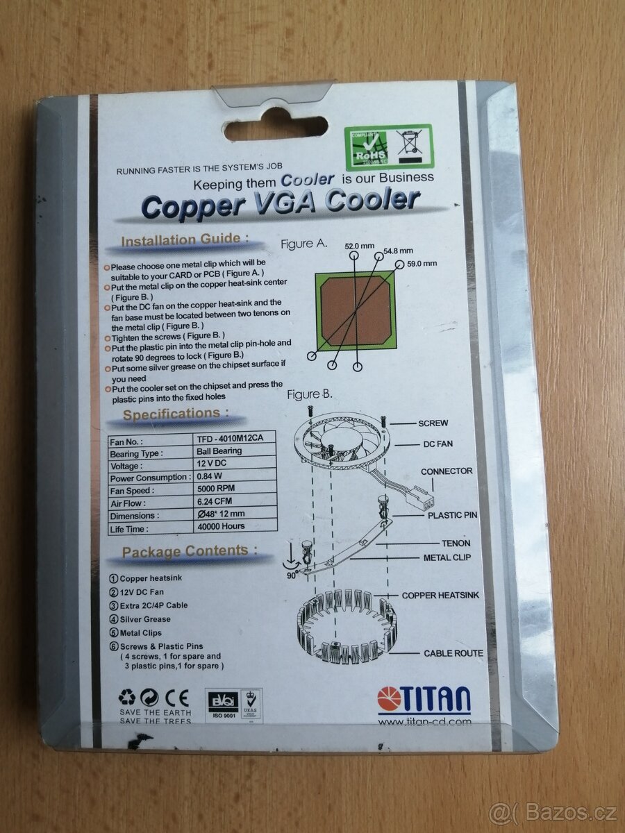 TITAN Copper VGA Cooler TTC-GUV1AB (DIY) - 2