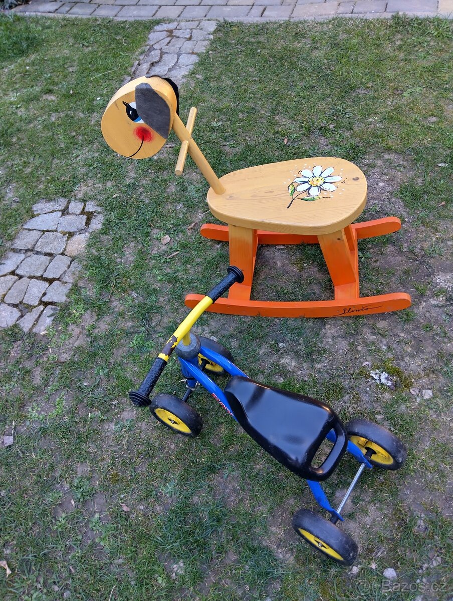 Prodám houpacího pejska a odrážedlo - 2