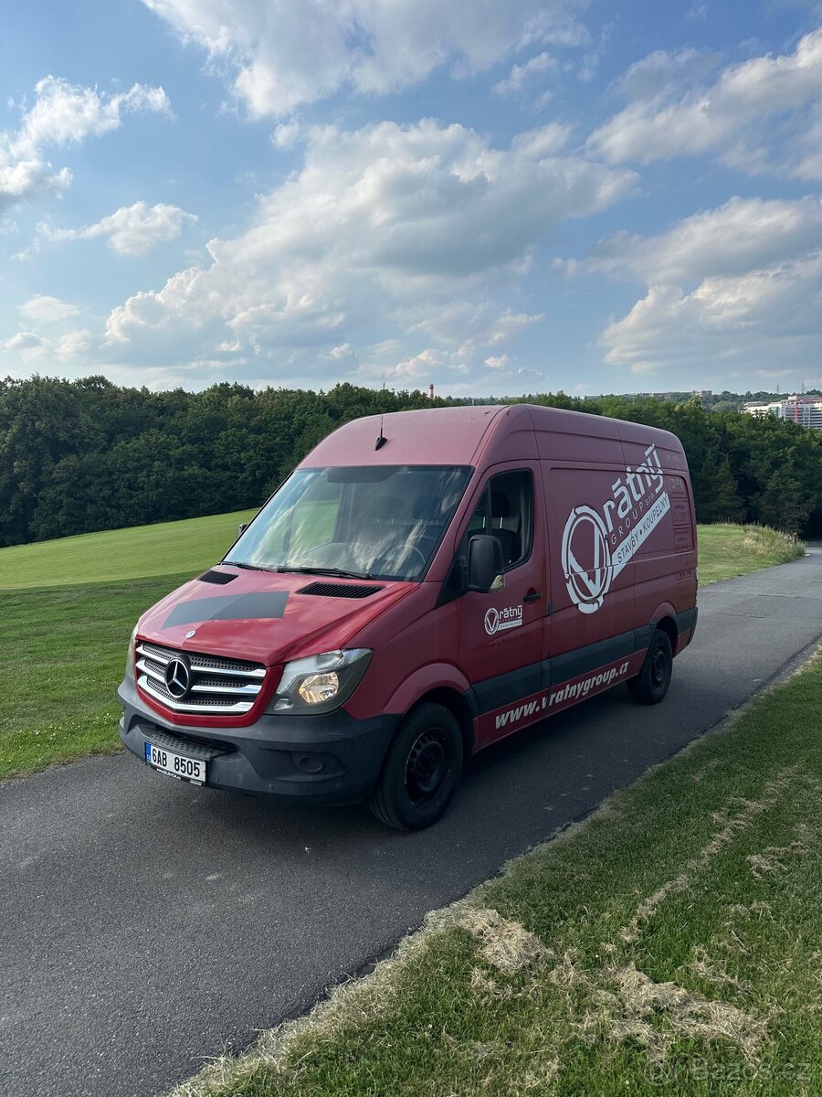 Mercedes Sprinter 313 2,2CDi 2016 nehavarovaný - 2