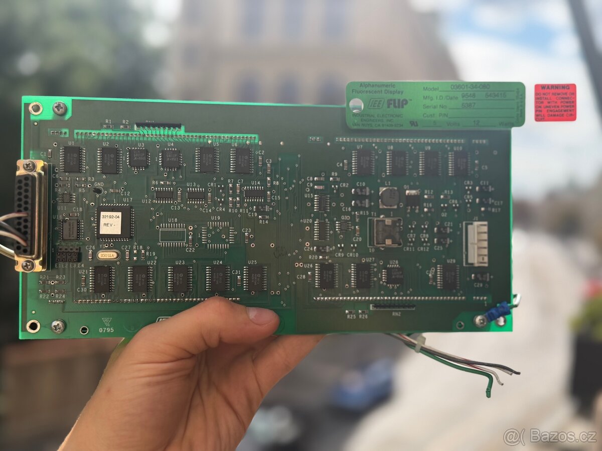 IEE FLIP VFD displej - 2