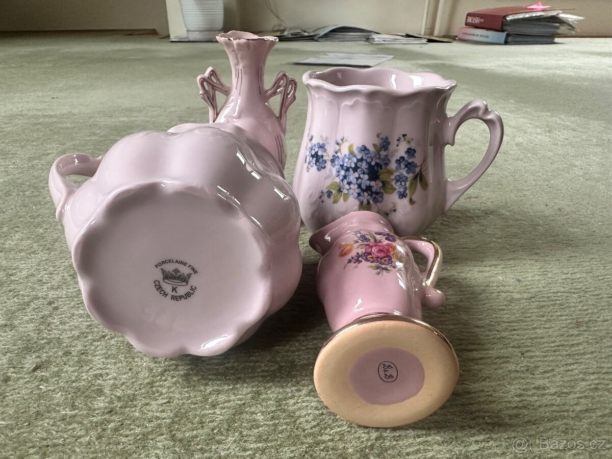 Růžový porcelán - 2