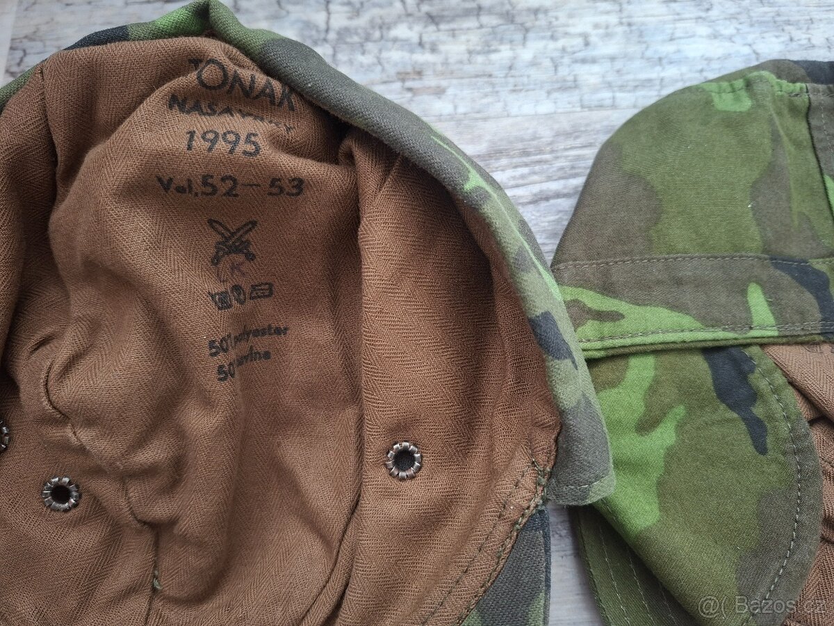 Maskáčové čepice AČR - 2