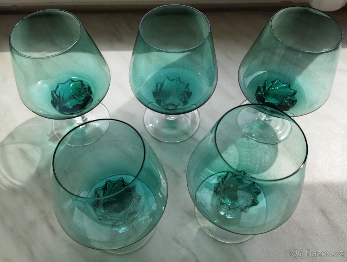 5 x sklenice napoleonky vintage, 150 ml objem - 2