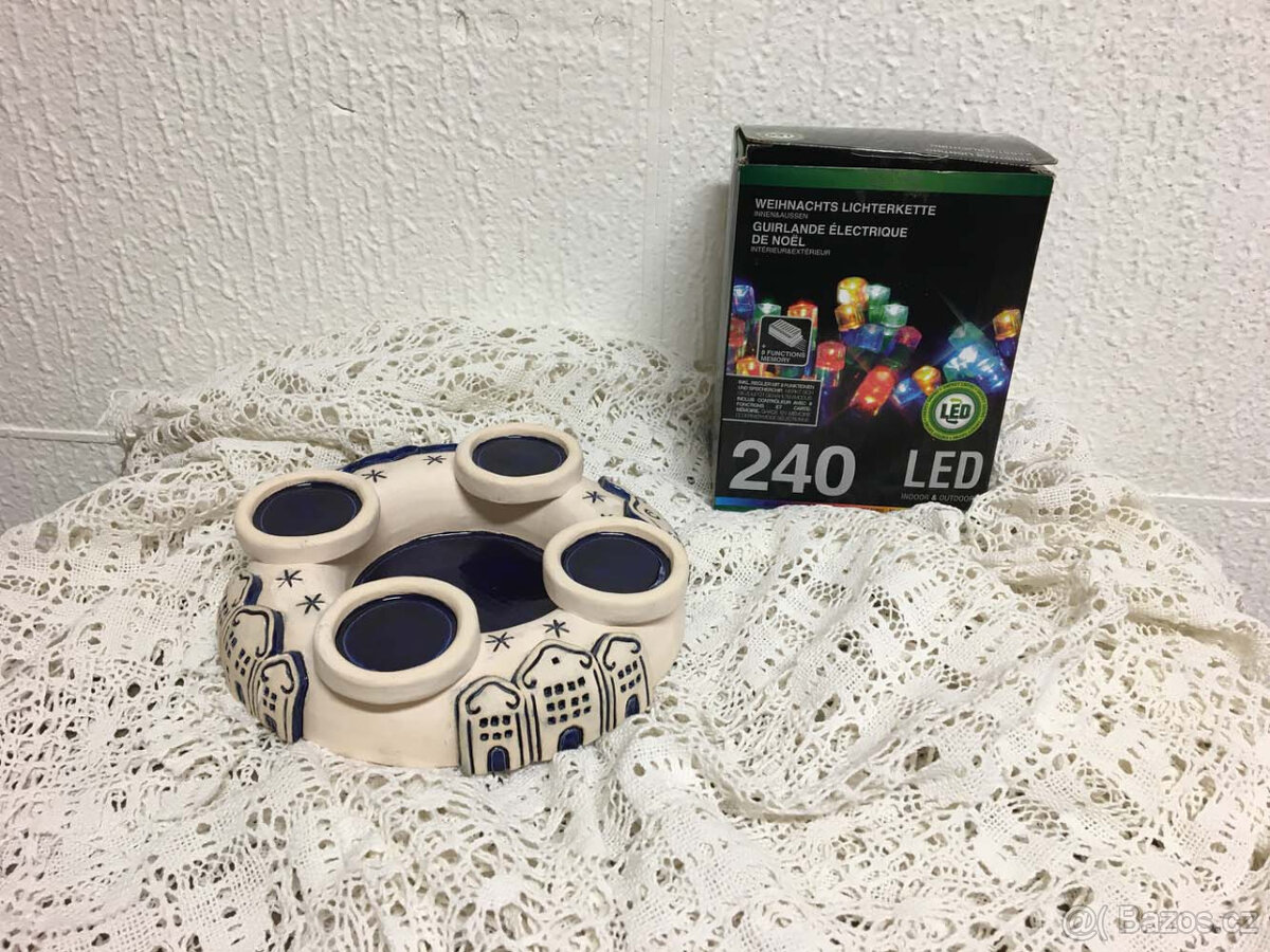 2x VÁNOČNÍ dekorace - 2