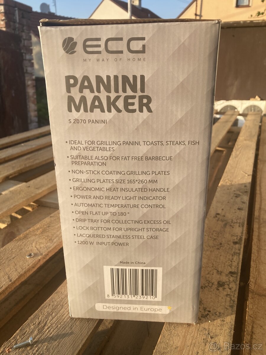 ECG panini maker - 2