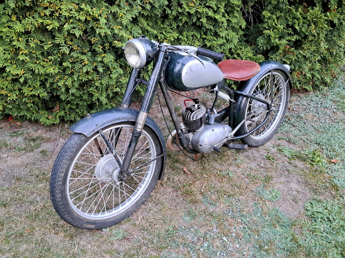 MANET M90 DVOUPÍST, RV. 1949, BEZ TP- NOVÁ CENA - 2