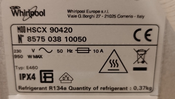 ND-elektronika pro Whirlpool-HSCX 90420 + ostatní - 2