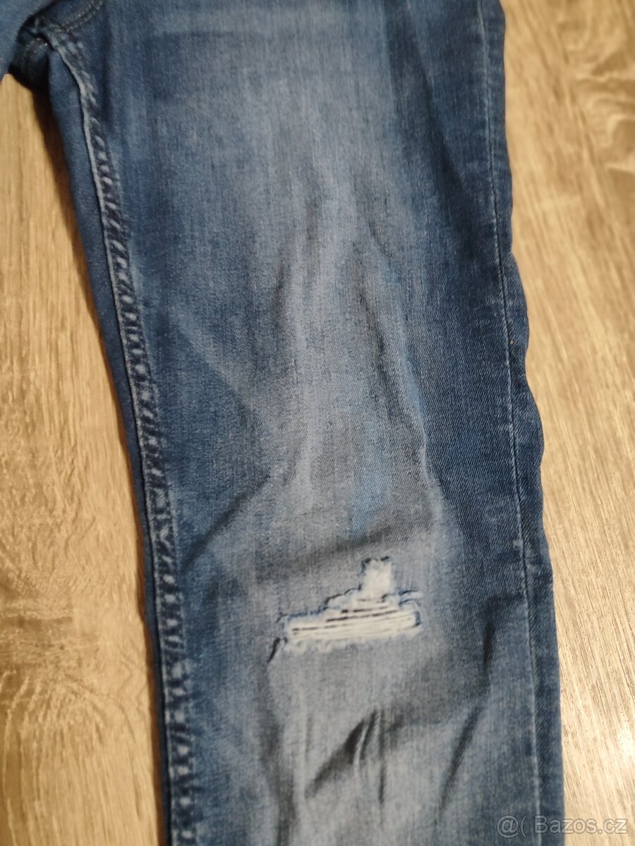 Prodám moc krásné laclové kraťase DENIM vel. 140 - 2