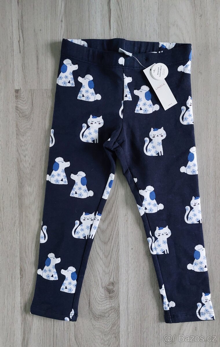 Nové zateplené legíny Lindex vel. 92 - 2