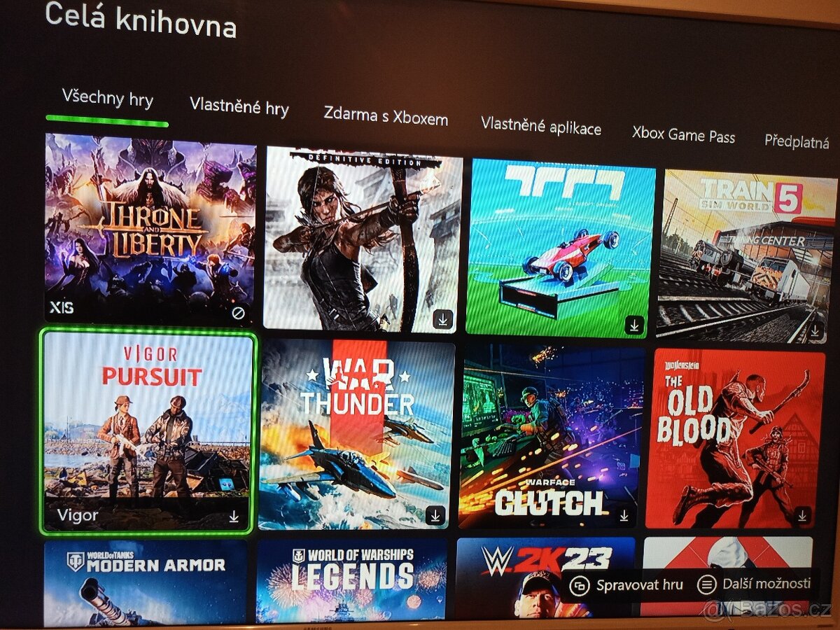 Xbox series S plus 83 her - 2