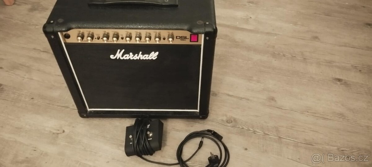 Kytarové kombo Marshall DSL 15C lampové, celolampové kombo - 2