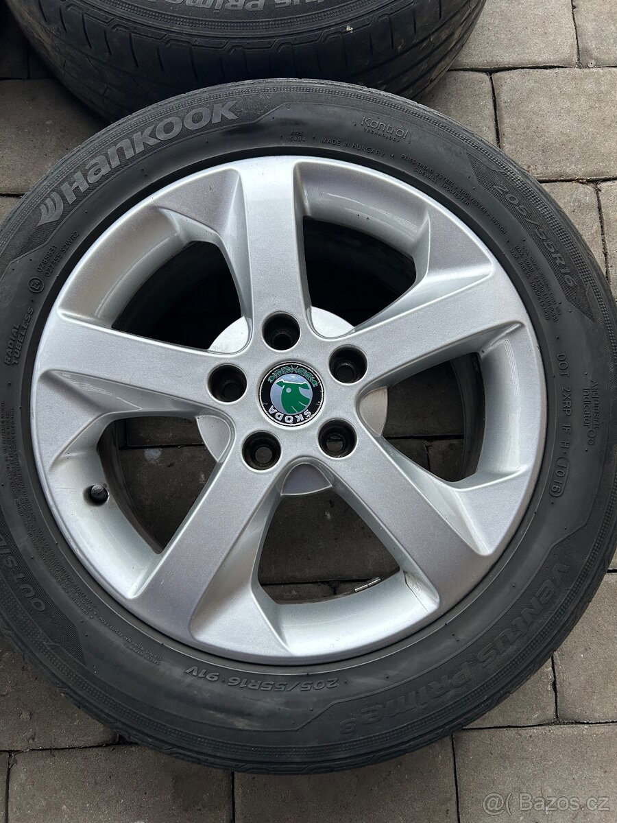 Original alu kola Skoda - 2