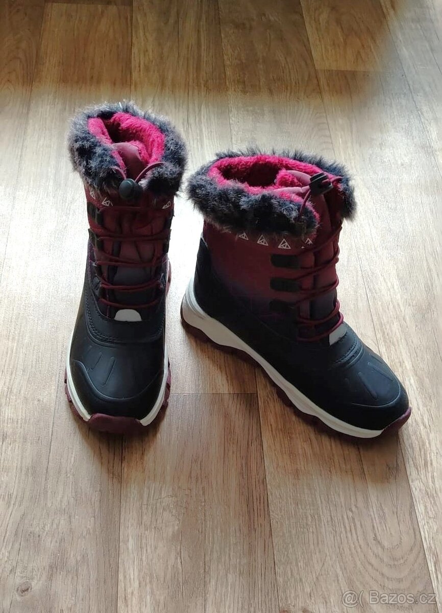 Dívčí zimní obuv, velikost 35 - 2