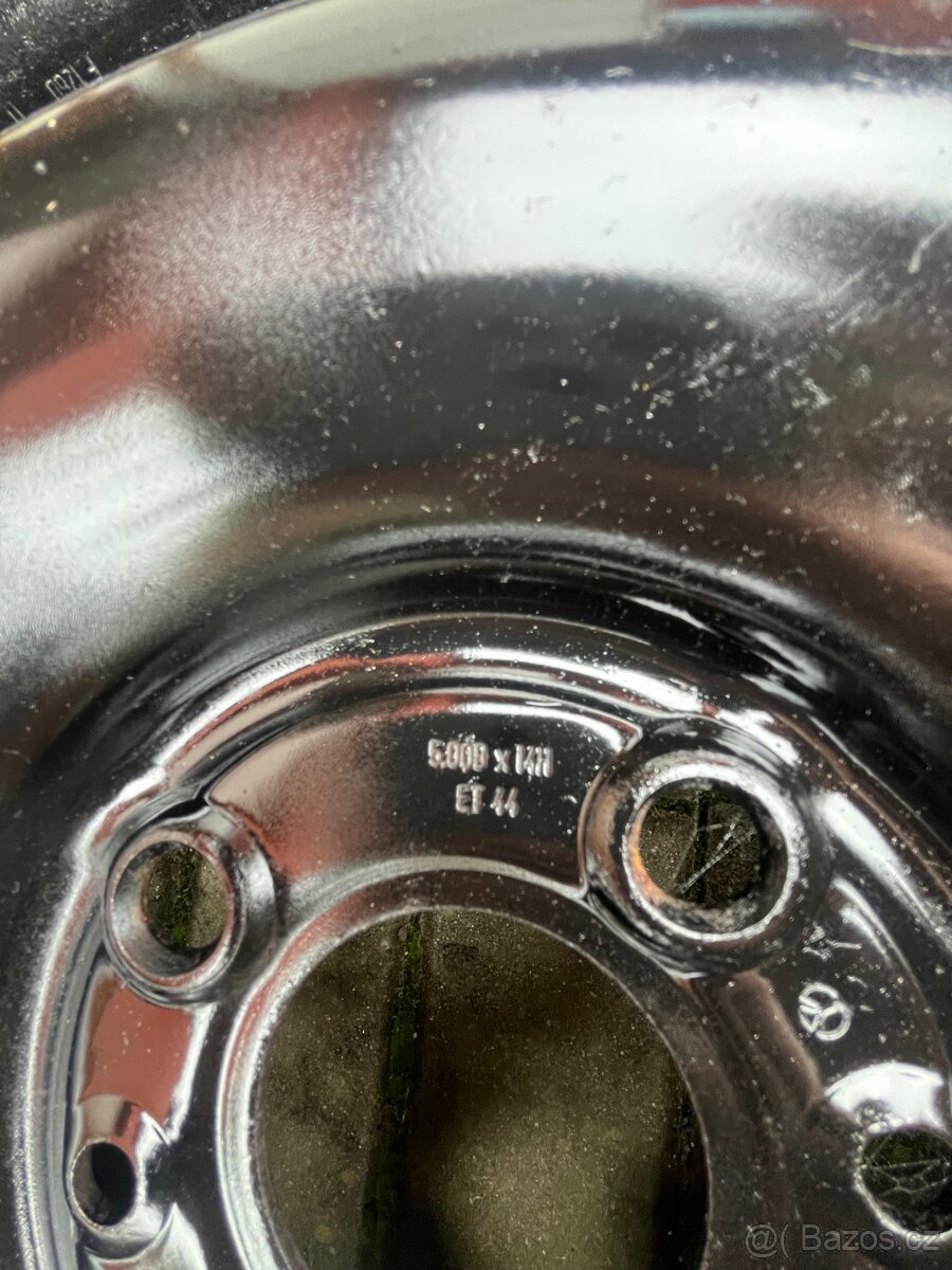 plechové disky 5.0x14 4x100 ET 44 - 2