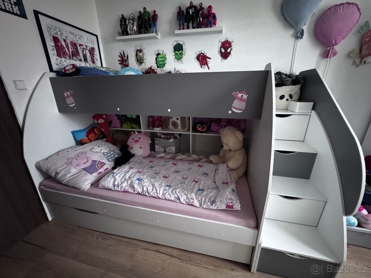 Patrová postel pro dvě deti - 2