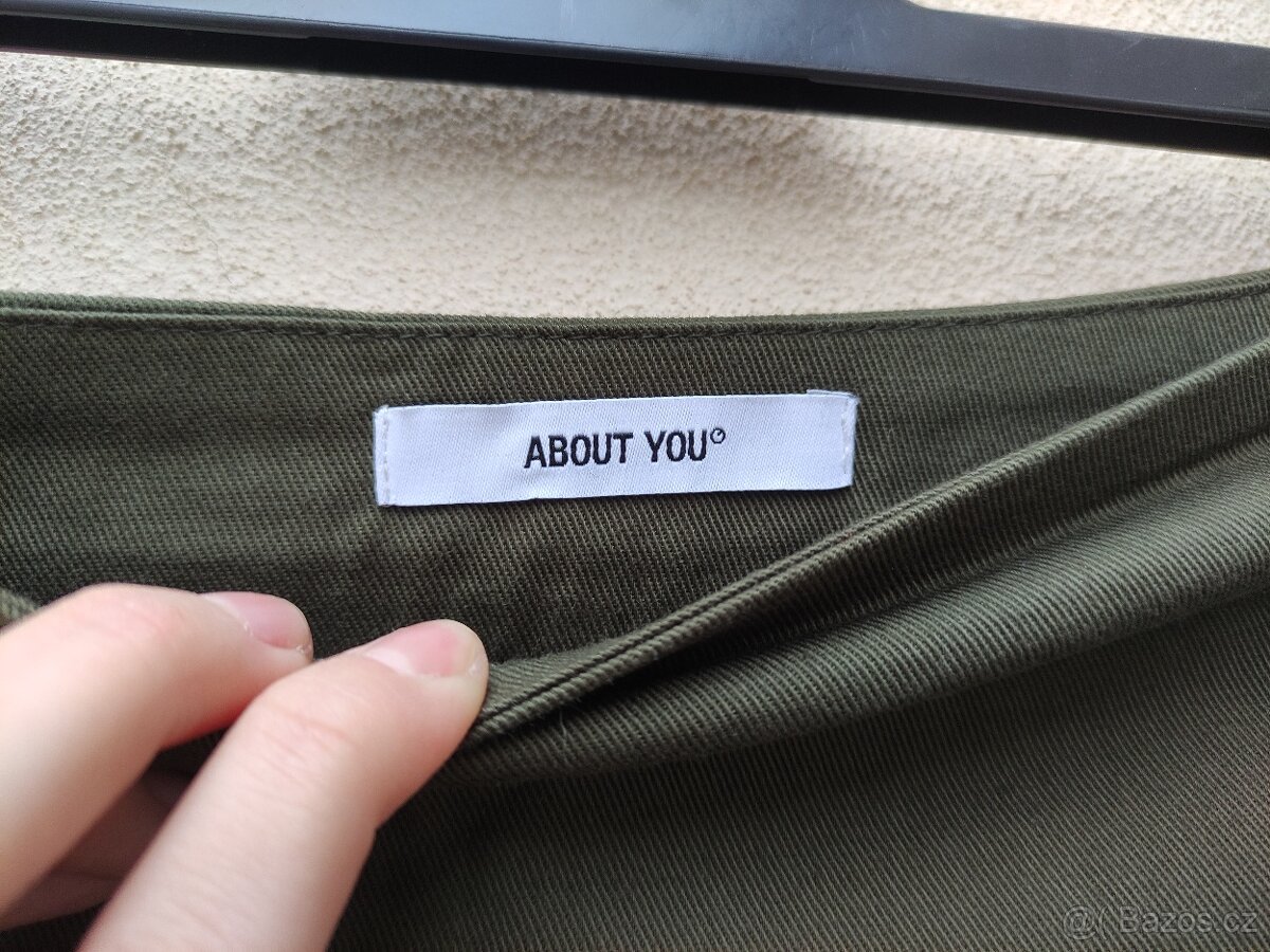 Khaki sukně/šortky - 2