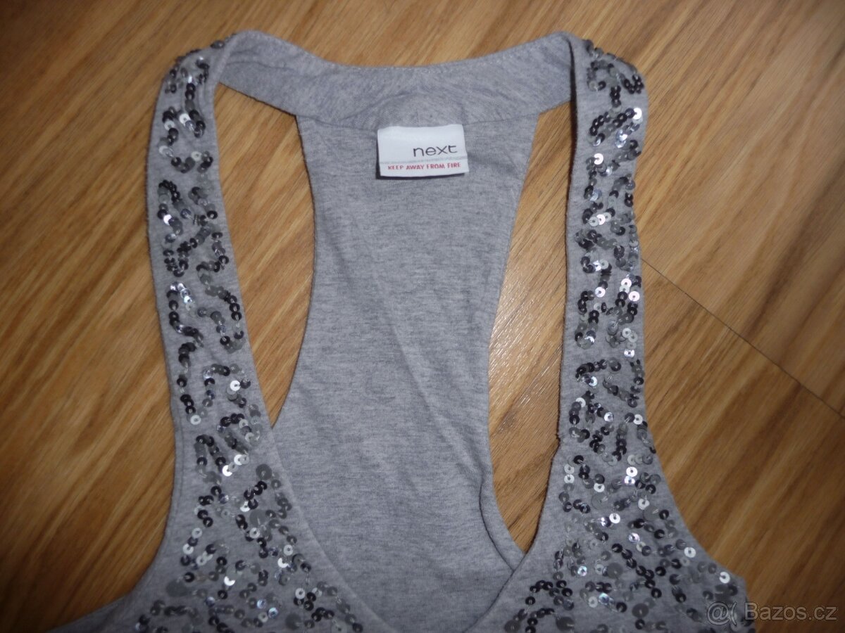 Šedá vesta NEXT na 5L- vel.110 - 2