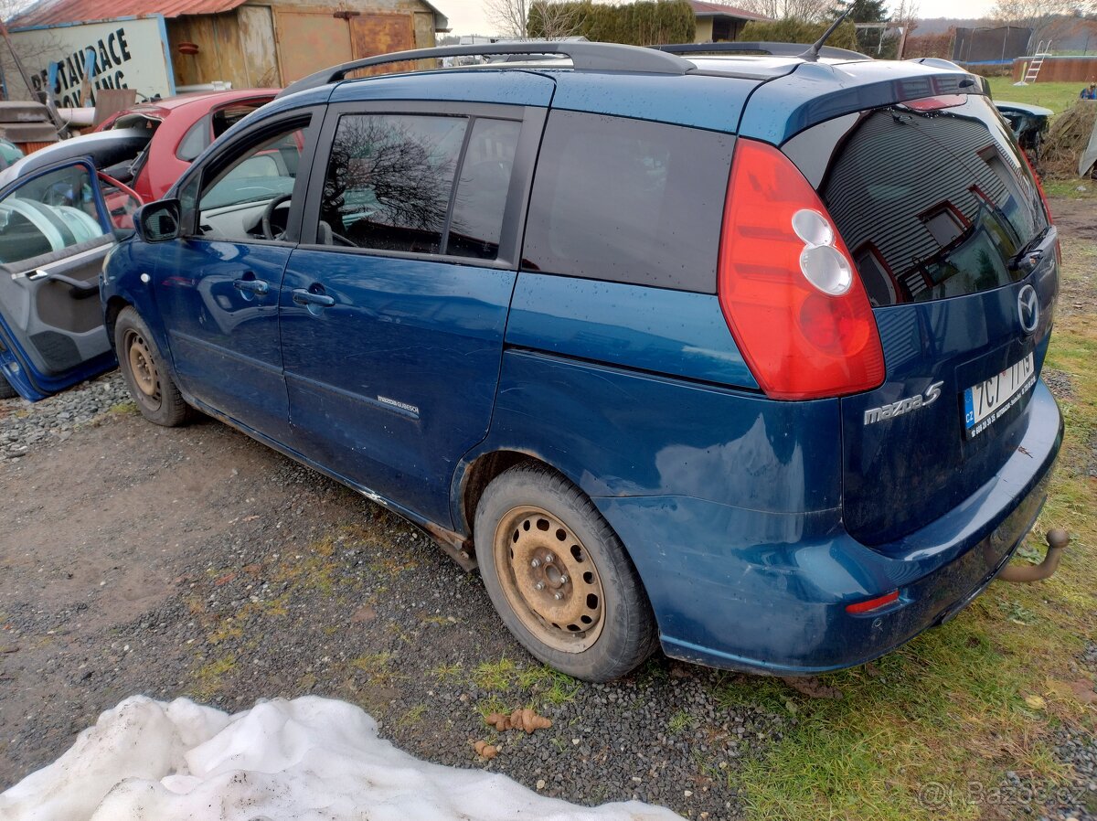 Mazda 5 2005 2,0CD 81kW 6kvalt DILY z AUTA - 2
