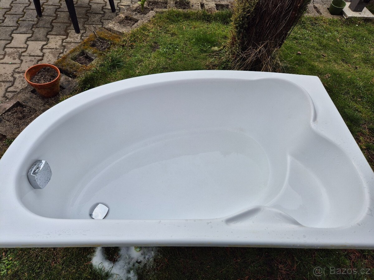 Rohová vana 140x90 - 2