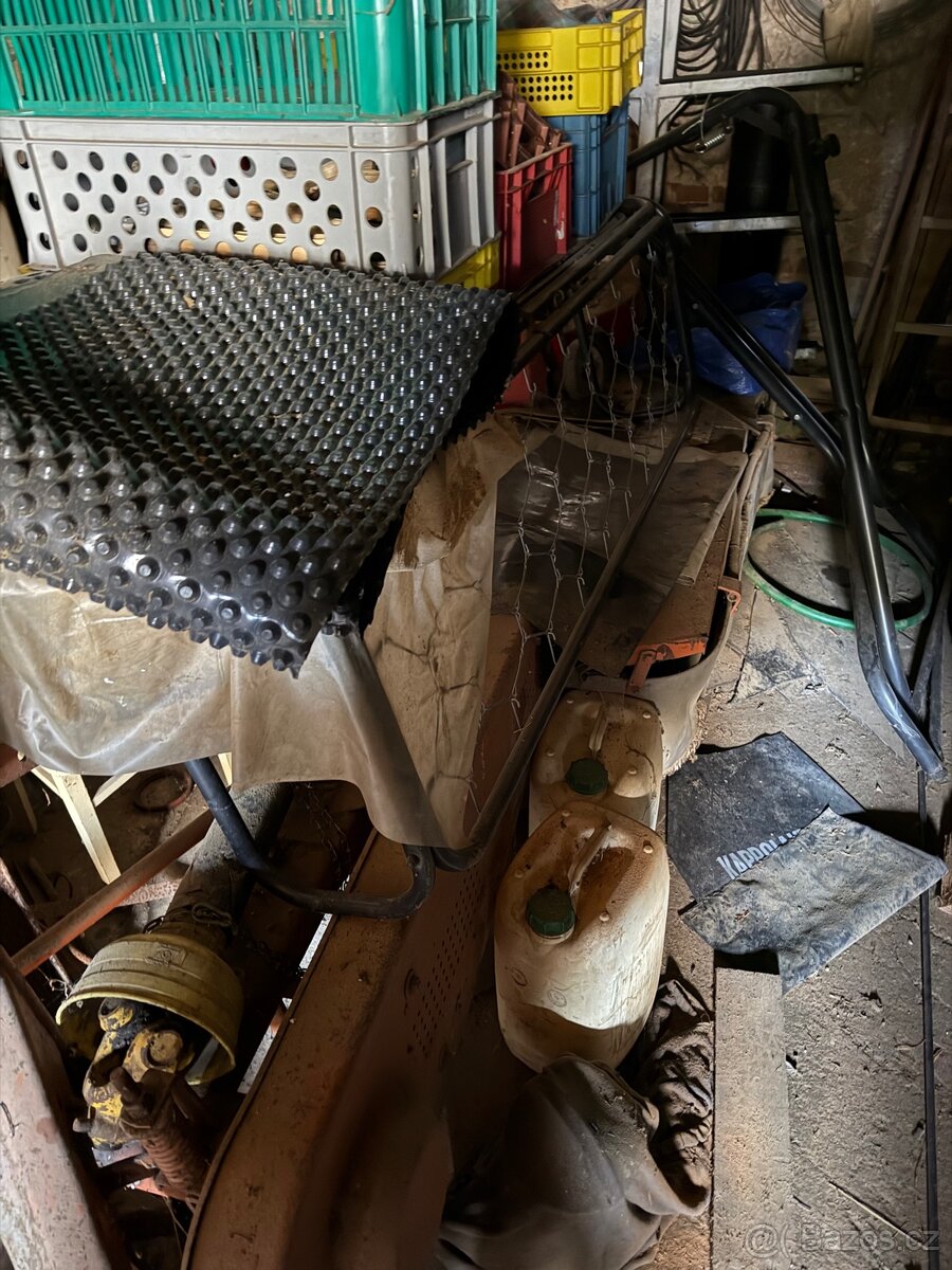 Sekačka za traktor dvou bubnova plně funkční - 2