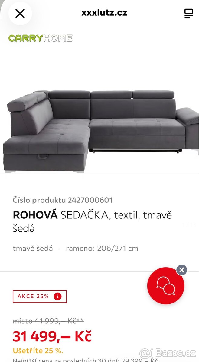 Rohová sedačka Carryhome - Lutz - 2