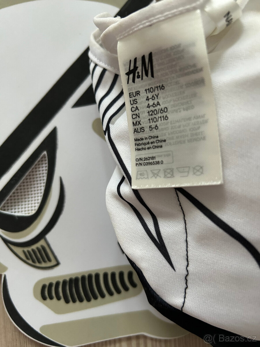 Kostým Stormtrooper H&M, v. 110/116 - 2