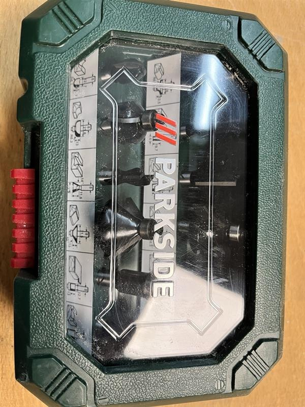 Sada frézovacích bitů PARKSIDE - 2