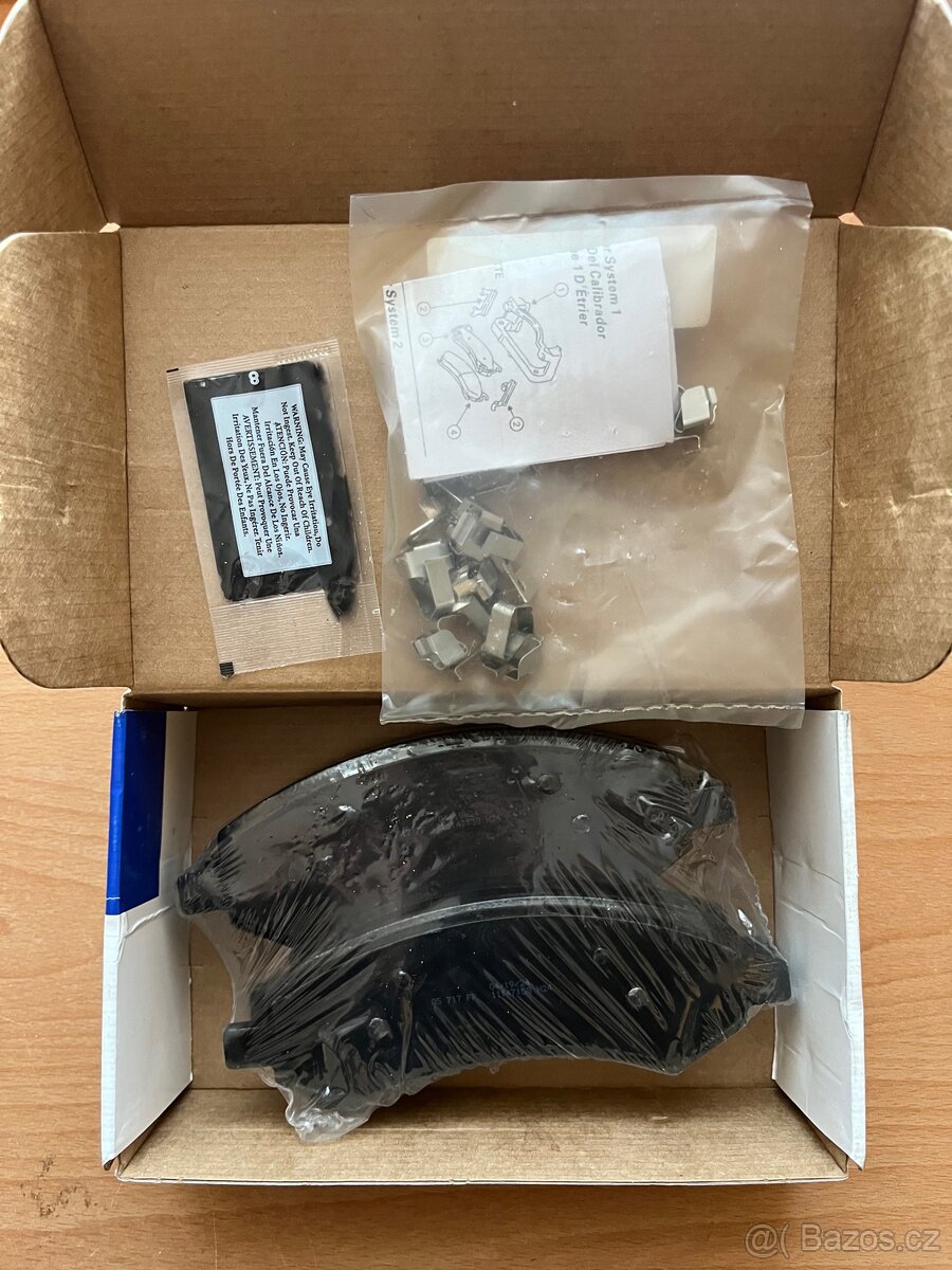 Brzdové destičky přední RAM 1500 - 2