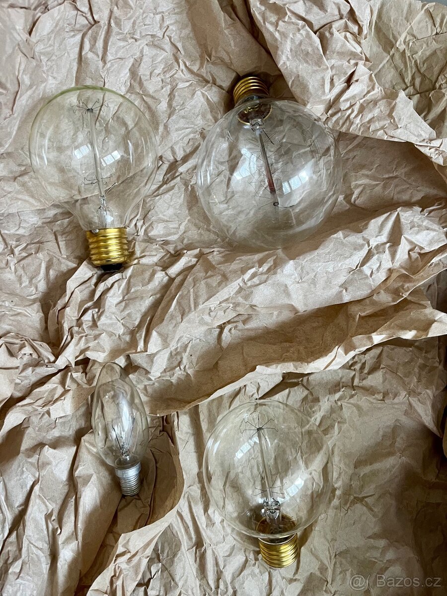 Designová replika staré žárovky E27 - 2