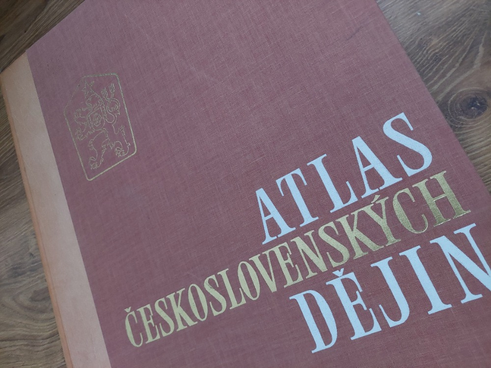 Atlas československých dějin - rok 1965, 1. vydání - SLEVA - 2