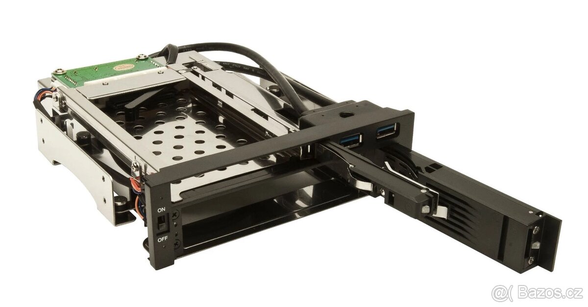 Interní rámeček na disk pro 2,5" SSD/HDD a 3,5" HDD do 5,2 - 2