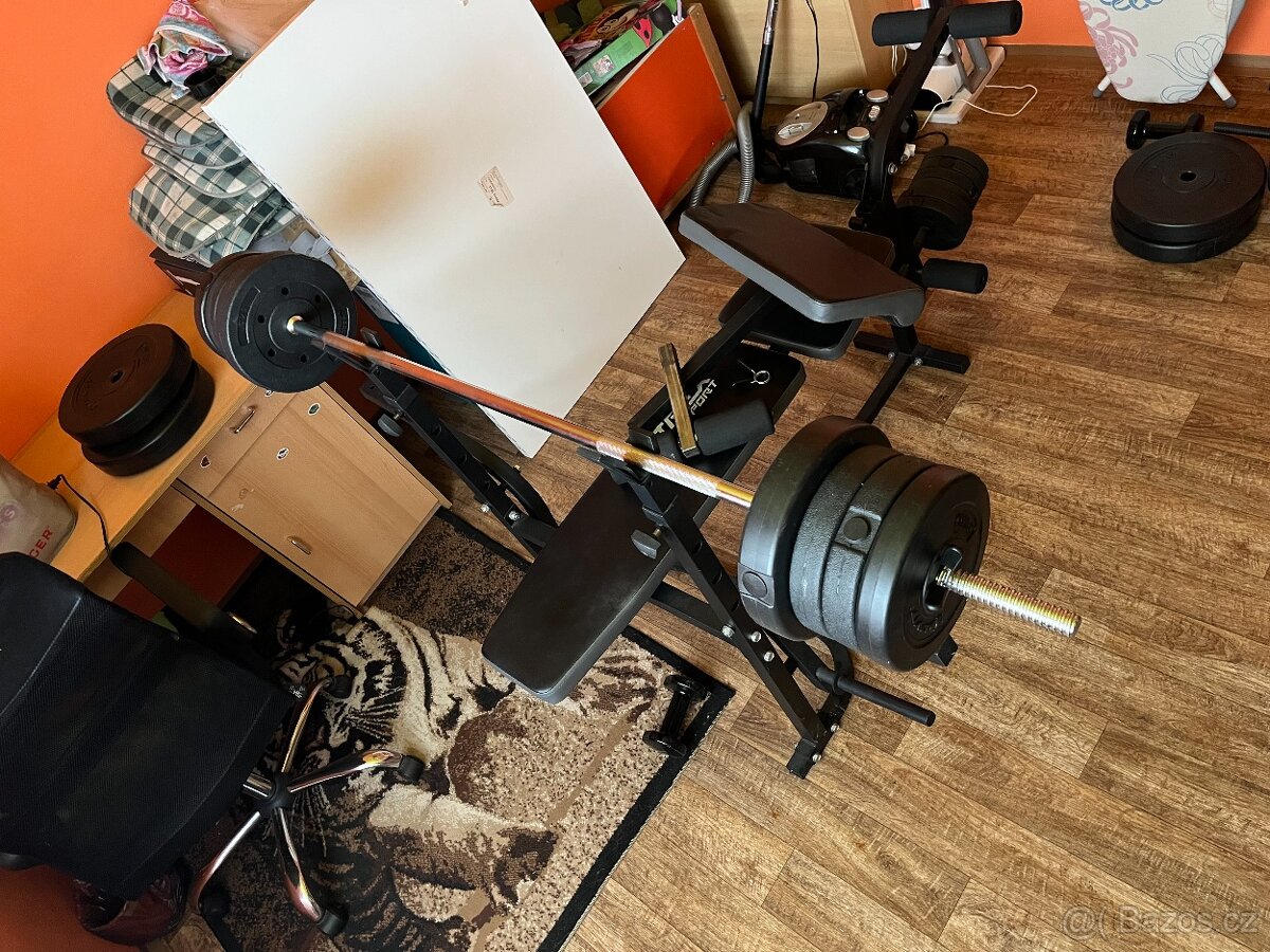 Posilovací set (benchpress) - 2