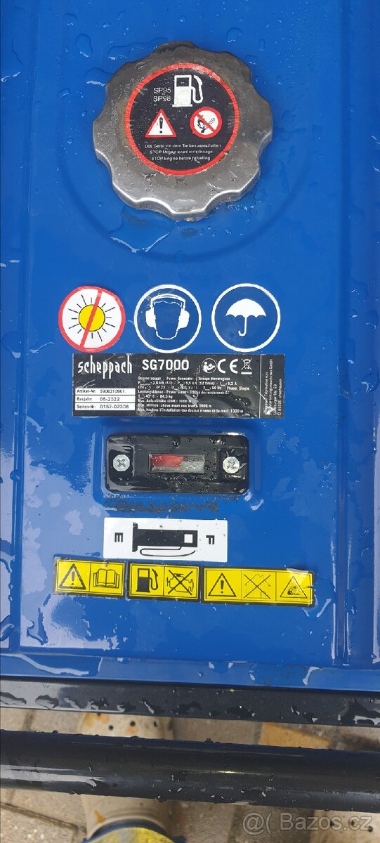 Prodám elektrocentrálu scheppach - 2