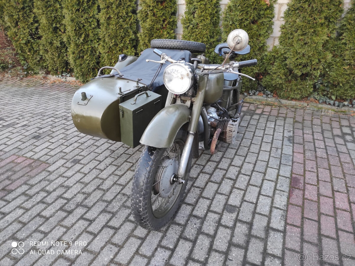 MV 750 - povodna vojenská motorka, EU doklady - 2