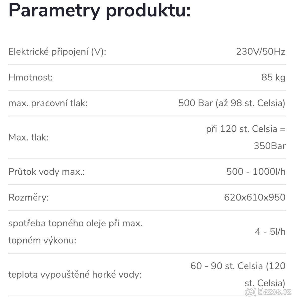 Hotbox Oertzen 500, topný modul k wapce - 2