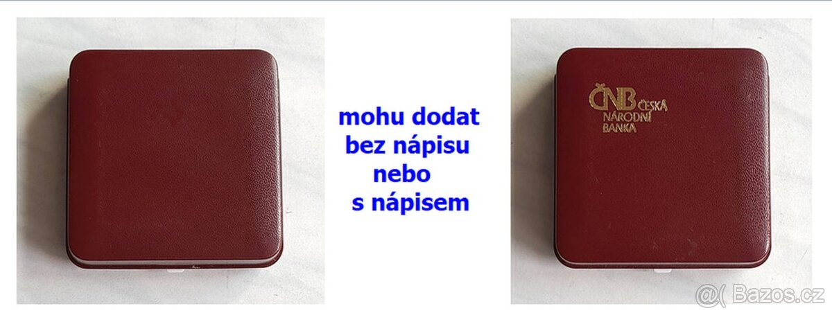 Originální etue s kapslí na zlaté mince Hrady a Rezervace - 2