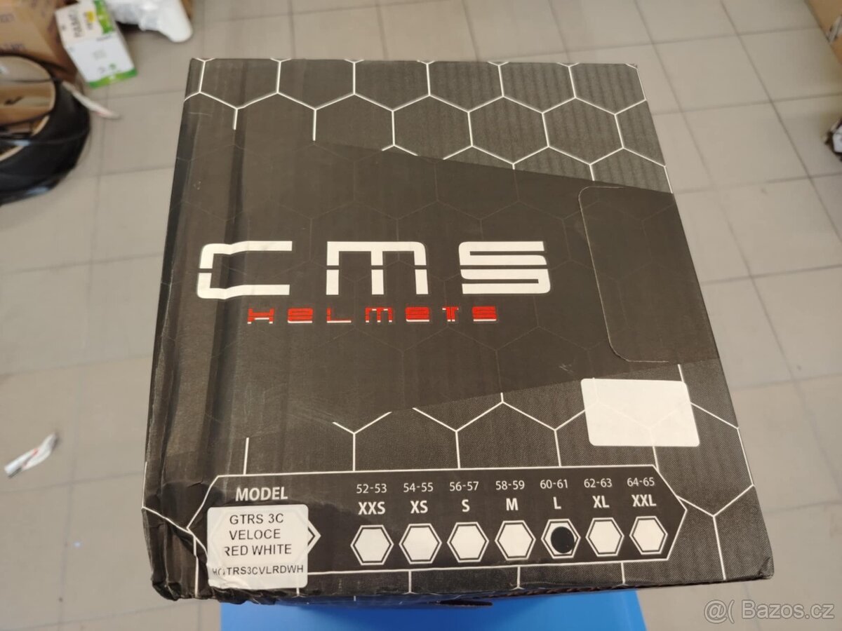 nová přilba CMS helmets GTRS 3C ve velikosti L - 2
