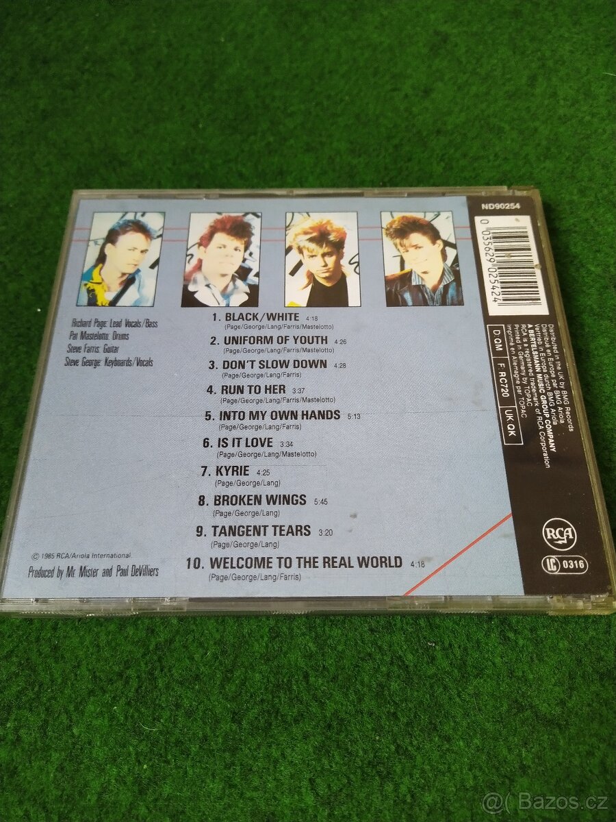 Rezervace CD Mr. Mister - Welcome To The Real World - 2