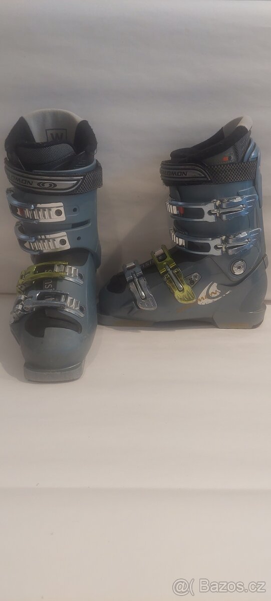 Lyžařský set - lyže 110cm + boty 23,5cm + hole 95cm - 2