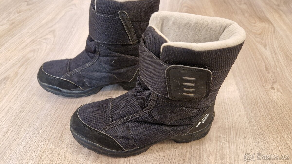 Dětské sněhule černé EU34 - 2