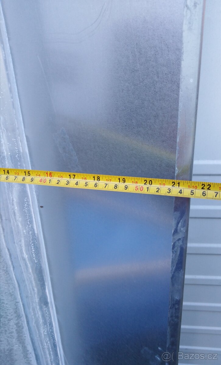 Pozink úžlabí, lem díly střecha - 2