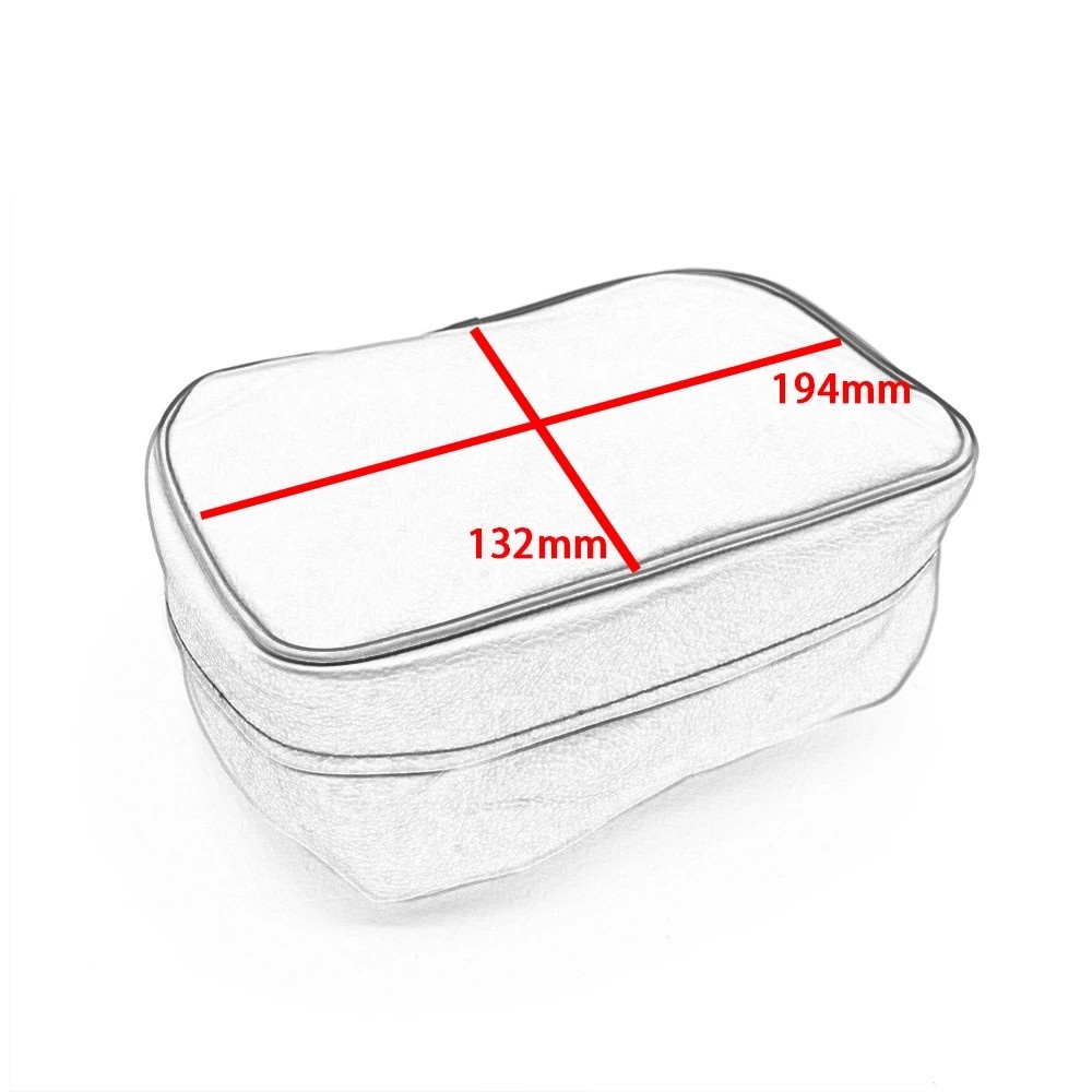 Zadní koženková taška na trial, enduro - 2