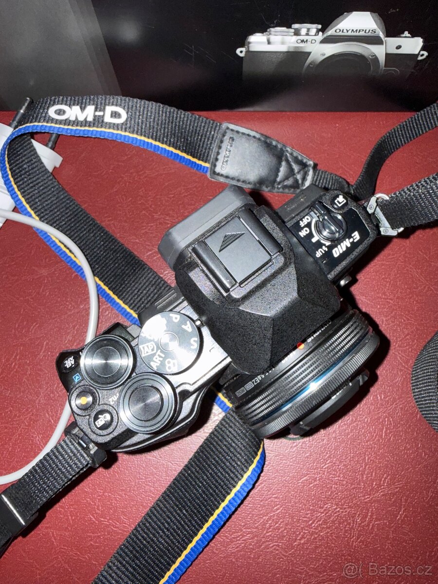 Fotoaparát Olympus OM-D E-M10 Mark III S objektiv M ZUIKO DI - 2
