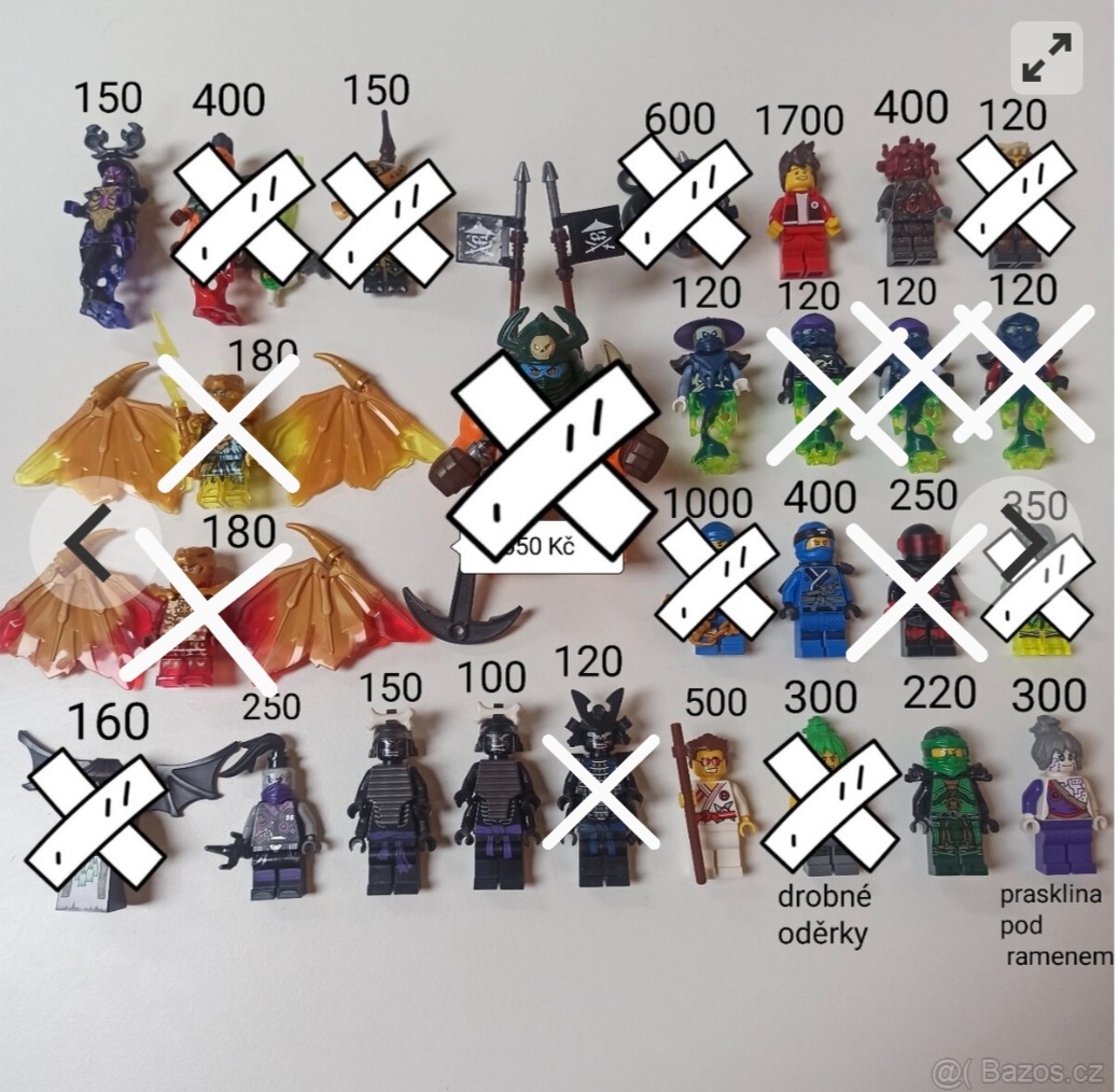 Lego Harry Potter, Ninjago figurky - 2